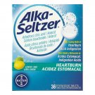 Alka-Seltzer Antacid, 36 Effervescent Tablets, Lemon Lime Flavored, EXP 04/2022