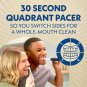 Spinbrush Smart Clean Battery Powered Toothbrush, Dual Action Head, Soft, Midnight Blue
