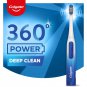 Colgate 360° Deep Clean Battery Powered Toothbrush, Soft