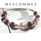 Handcrafted Minimalist Natural Purple Quartz Bracelet For Women