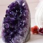 AAAA Uruguay Amethyst Geode Cluster Druzy Mineral Specimens Dinosaur Egg Shape