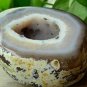 Agate Geode Basin Crystal Cluster Druzy Quartz Stone Rock Decoration A826262