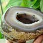 Agate Geode Basin Crystal Cluster Druzy Quartz Stone Rock Decoration A826262
