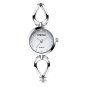 ETEVON Women’s Quartz Silver Wrist Watch with Small Crystal Dial  (FREE SHIPPING WITHIN 5 DAYS)