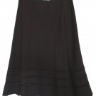 MARKS & SPENCER Ladies Bitter Chocolate Two Way Stretch Skirt Size UK 16