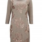 MONSOON Carmen Rose Sequin Dress BNWT