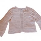 MARKS & SPENCER PER UNA Nude Pink Open Front Cardigan T386380U BNWT