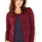 MONSOON Yvie Pointelle Stripe Cardigan BNWT