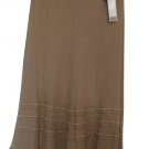MARKS & SPENCER Ladies Camel Two Way Stretch Skirt Size UK 16 BNWT