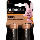 Duracell Plus Power Battery Alcalina C Lr14 2 Units
