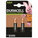 Duracell Rechargeable Battery Hr03 Aaa 900mah 2 Unit