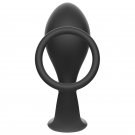Addicted Toys Anal Plug And Cock Ring Black