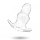 Addicted Toys Medium Hollow Tunnel Butt Plug - 11cm Translucent