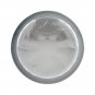 Coquette Anal Plug Metal White Color Size L 4 X 9cm