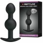 Pretty Love Bottom - Silicone Anal Balls 10.3 Cm - Black