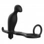 Addicted Toys Anal Plug With Black Silicone Ring