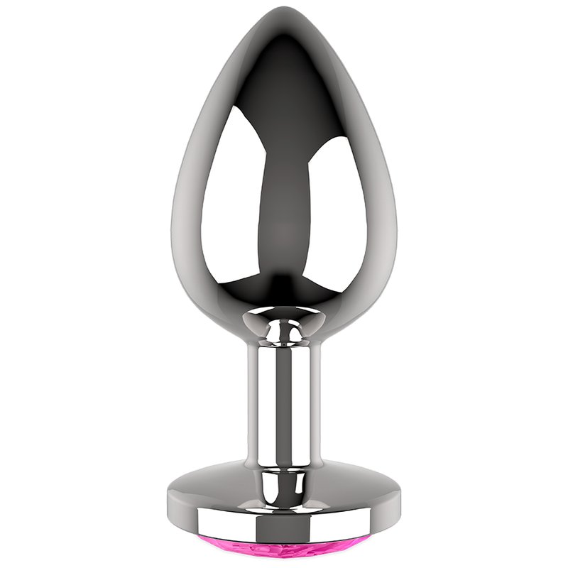 Coquette Chic Desire Anal Plug Metal Pink Color Size L 4 X 9cm