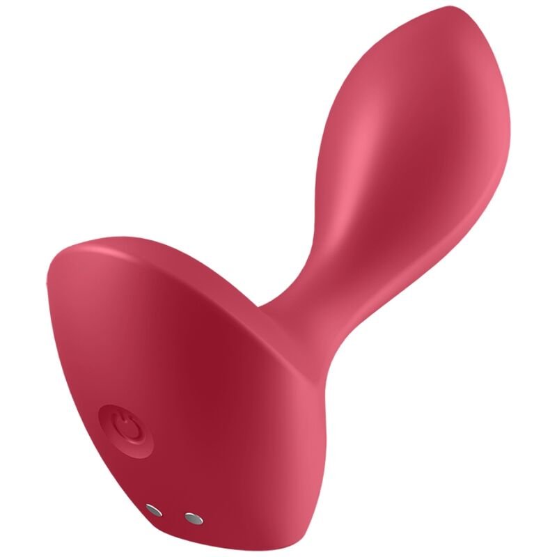 Satisfyer Backdoor Lover Vibrating Plug, Red