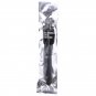 All Black Ridged Silicone Anal Douche 27cm