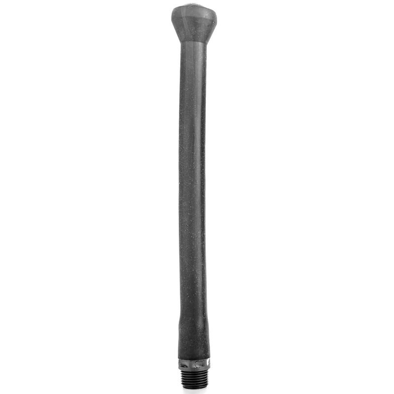 All Black Silicone Anal Douche Stopper 27cm