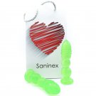 Saninex Delight Plug-dildo Transparent Green