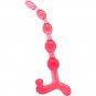 Bendy Twist Anal Beads Red