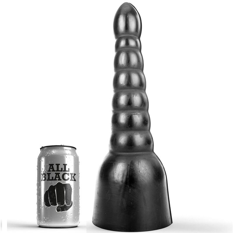 All Black Dildo 34cm