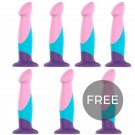 Mythology Garrick Pastel Dildo 6+1 Free
