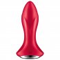 Satisfyer Rotator Plug 1+ Vibrating Plug App - Red