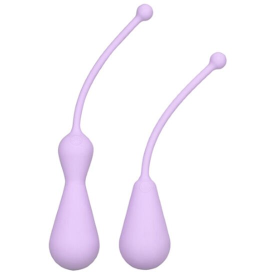 Kegel Set Silicone Weighted Kegel Exercisers - Purple