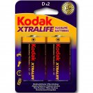 Kodak Xtralife Alkaline Batteries Lr20 D Lr20 1.5v