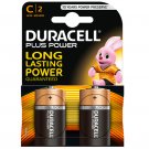 Duracell Plus Power Battery C Lr14 2 Units