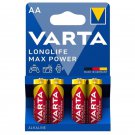 Varta Max Power Alkaline Battery Aa Lr6 4 Unit
