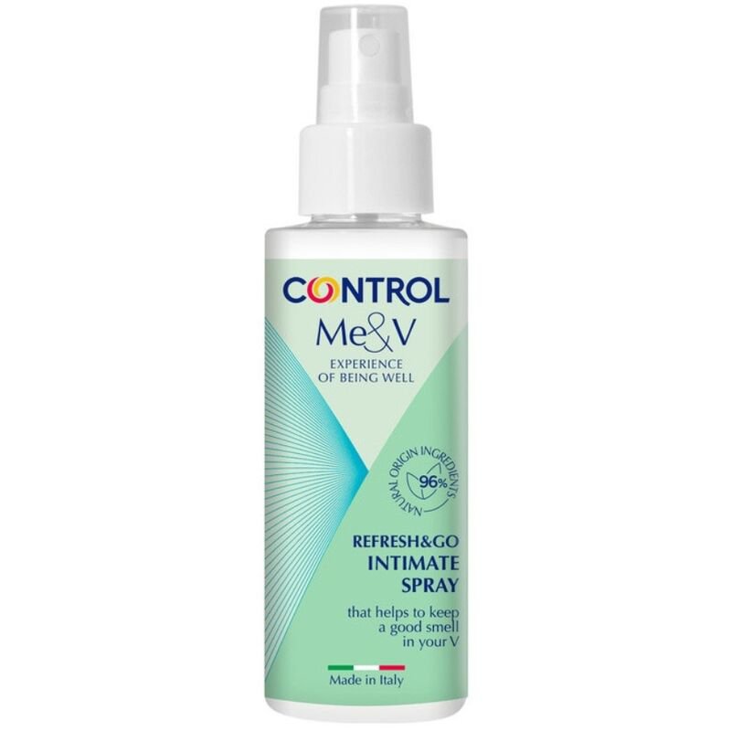 Control Refresh and Go Intimate Spray Vaginal Good Smell 100 Ml