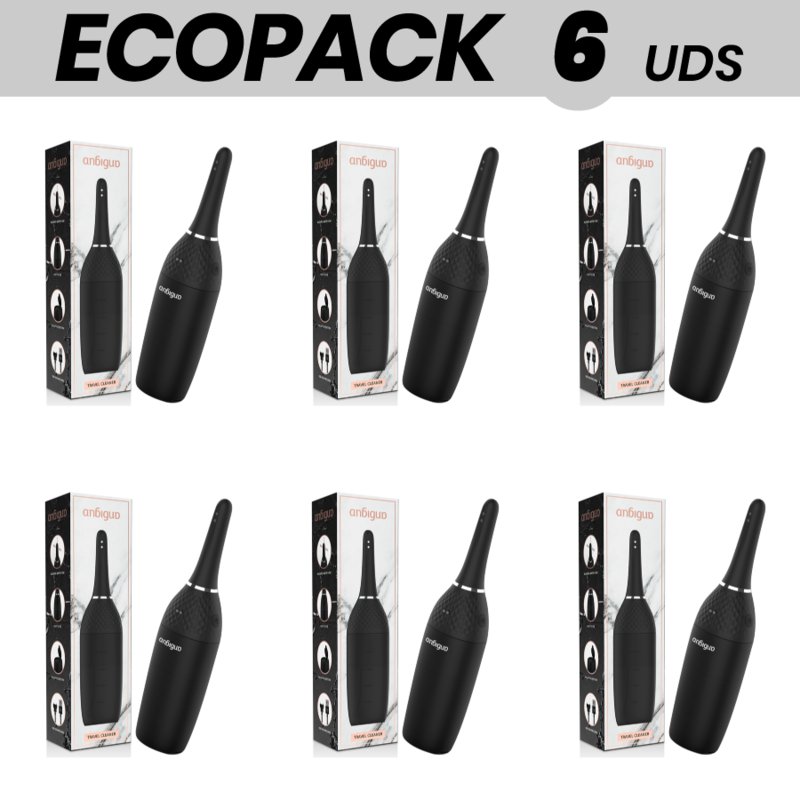 Ecopack 6 Uds - Anbiguo Ultimate Automatic Anal Cleaner 5 Intensities