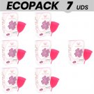 Ecopack 7 Uds - Intimichic Medical Silicone Menstrual Cup L