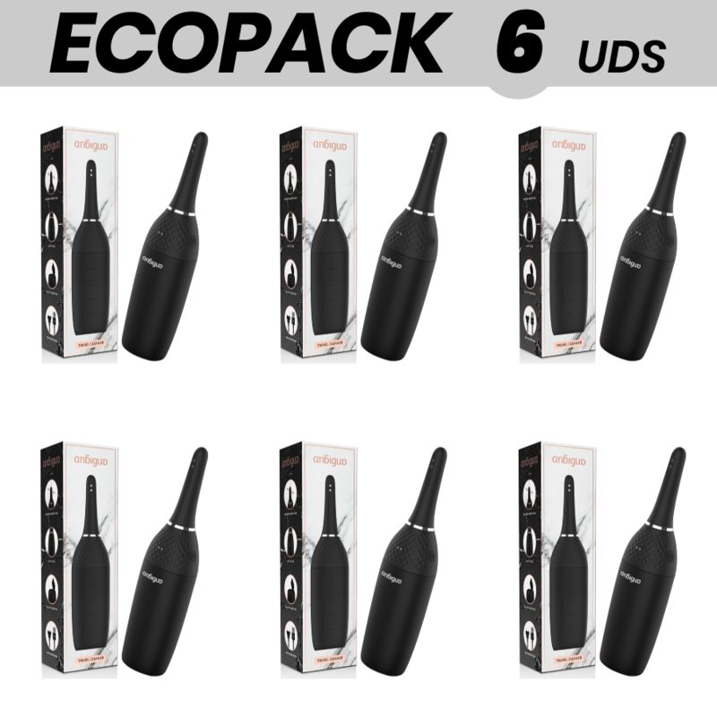 Ecopack 6 Uds - Anbiguo Ultimate Automatic Anal Cleaner 5 Intensities