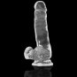 Xray Clear Cock With Balls 18.5cm X 3.8cm