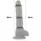 Cock Miller Silicone Density Cocksil Articulable Black 18 Cm