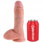 King Cock 8" Cock Flesh With Balls 20.3 Cm