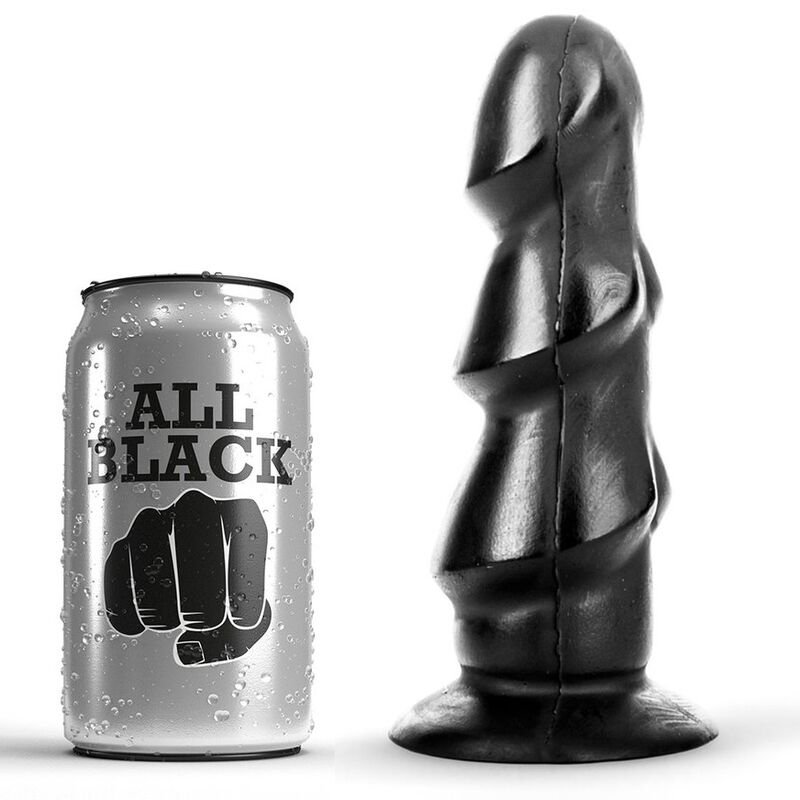 All Black Dildo 17cm