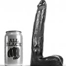 All Black Dildo 21cm