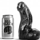All Black Realistic Dong 17cm
