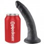 King Cock 7" Cock Black 17.8 Cm