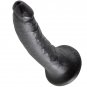 King Cock 7" Cock Black 17.8 Cm
