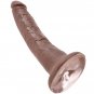 King Cock 7" Cock Black 17.8 Cm