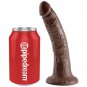 King Cock 7" Cock Black 17.8 Cm