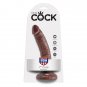 King Cock 7" Cock Black 17.8 Cm