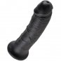 King Cock 8" Cock Black 20.3 Cm