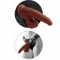 King Cock Plus 3d Cock Swinging Balls 24.5 Cm, Brown